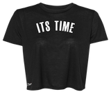 Its Time - Womens Crop Tee